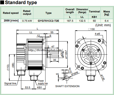 motor_GYG751CC2-T2E